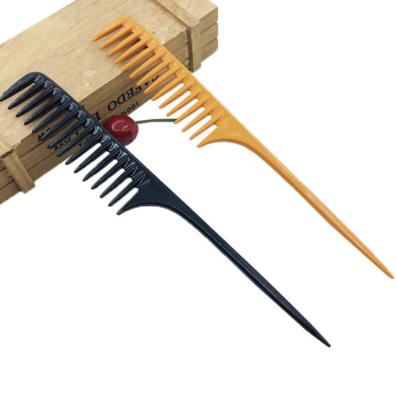 Tip Tail Comb Salon Barber Section Hair Hairdressing Tool Hair Wide Teeth Combs