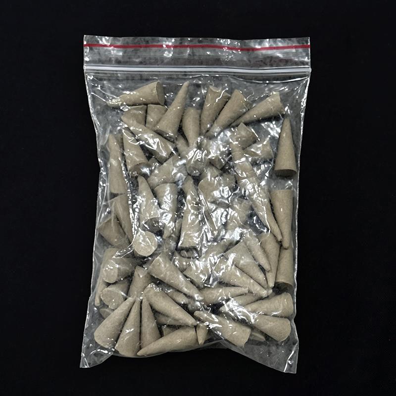 60 stuks Bulk Geurige Rookwaren Aromatherapie Natuurlijke Kleine Rookkegeltjes Geurige Sandelhout Jasmijn Lavendel Toren Kruiden Kegeltjes