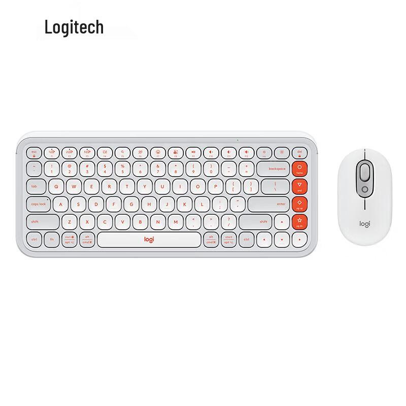 

Logitech POP ICON KEYS Wireless Keyboard & Mouse Set