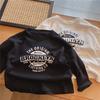 Frühling Herbst Kinder Baumwolle Langarm T-Shirt Jungen Mädchen Modisches Bedrucktes Basisschicht Oberteil Bequeme Freizeitkleidung