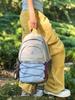 Schoolbag Lightweight Outdoor Mountaineering Bag Sports Versatile Backpack Women's Leisure Computer Bag Contrast Color College Student School Bag Tide