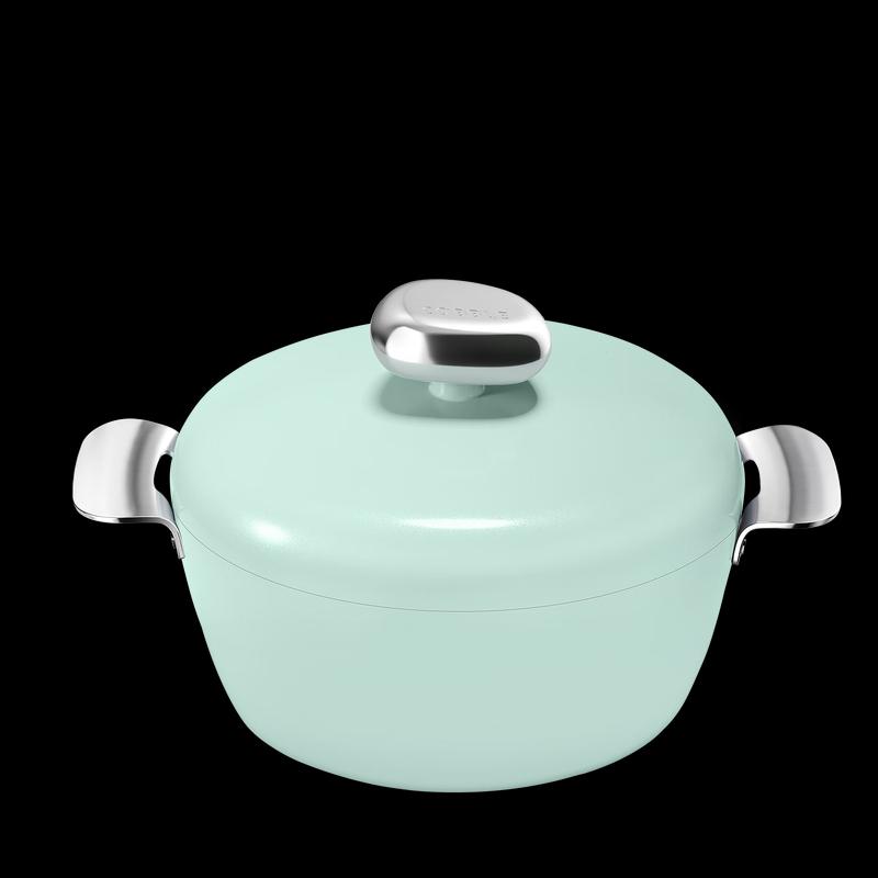 Pebble Non-stick Aluminum Soup Pot, 24cm