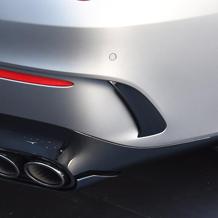 For Mercedes-Benz C118 CLA200 2020+ Rear Bumper Splitter Spoiler Canard Vent Cover  Car Interior Accessories