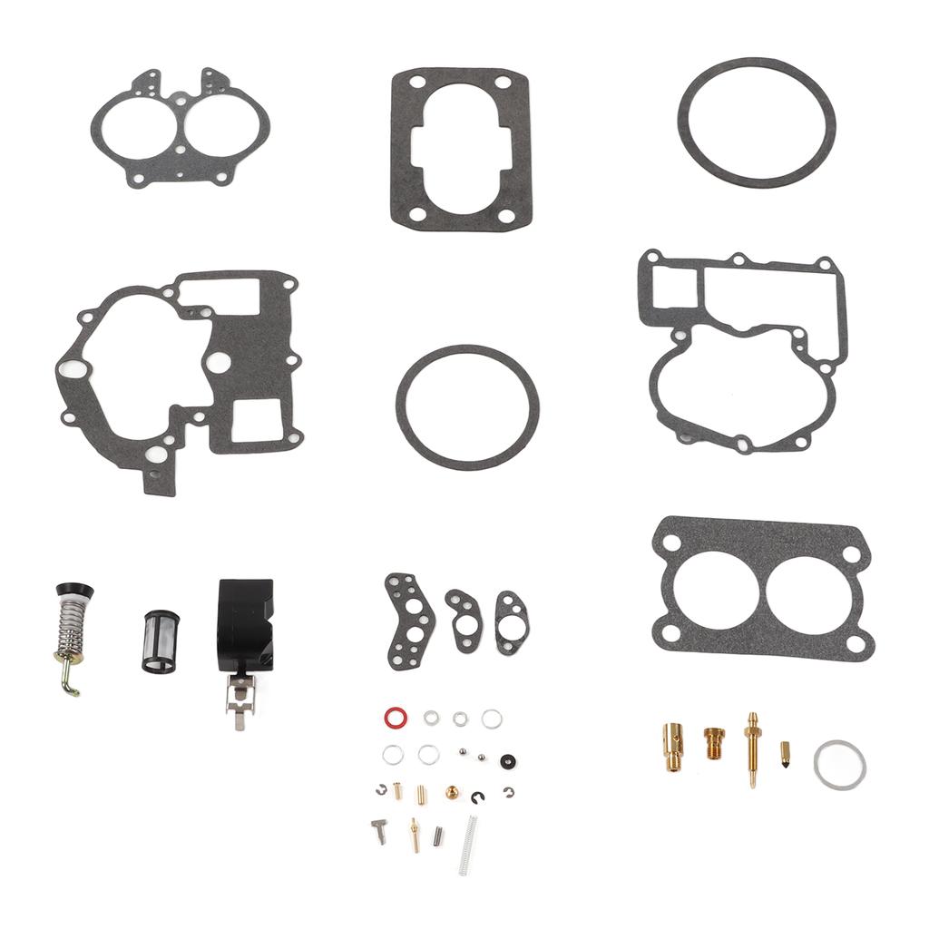 Carburetor Repair Kit 3304‑9565A7 Stable Performance Replacement for Mercruiser Marine 3.0L 4.3L 5.0L