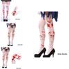 Halloweenowe Krwawe Pończochy Na Imprezę Kostiumową Pielęgniarka Zombie Krwawe Jedwabne Pończochy