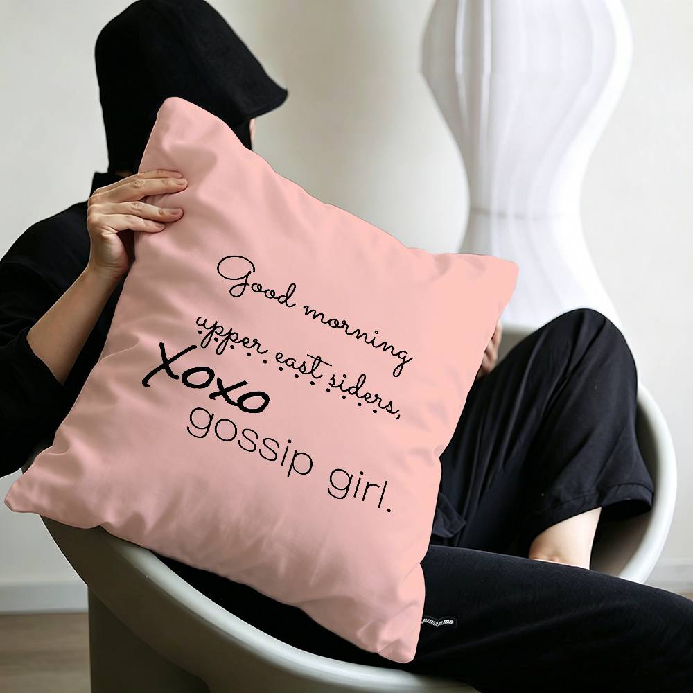 Classic TV Series Gossip Girls pillow cover sofa cushion cover home room decoration children gift
