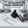 Steel Construction Throttle Pedal Removal Device Enables Efficient Tool Less Operation in Vehicle Maintenance Tasks T10238