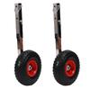 10 Inch Inflatable Boat Launching Wheels 600 LBS Capacity Removable Transom Launching Dolly Wheels Kit with Quick