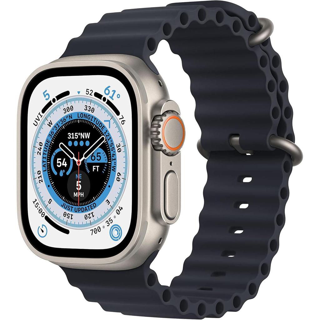 Apple Watch Ultra 1 49mm Titanium Smart Watch Outdoor Sports Fitness Watch