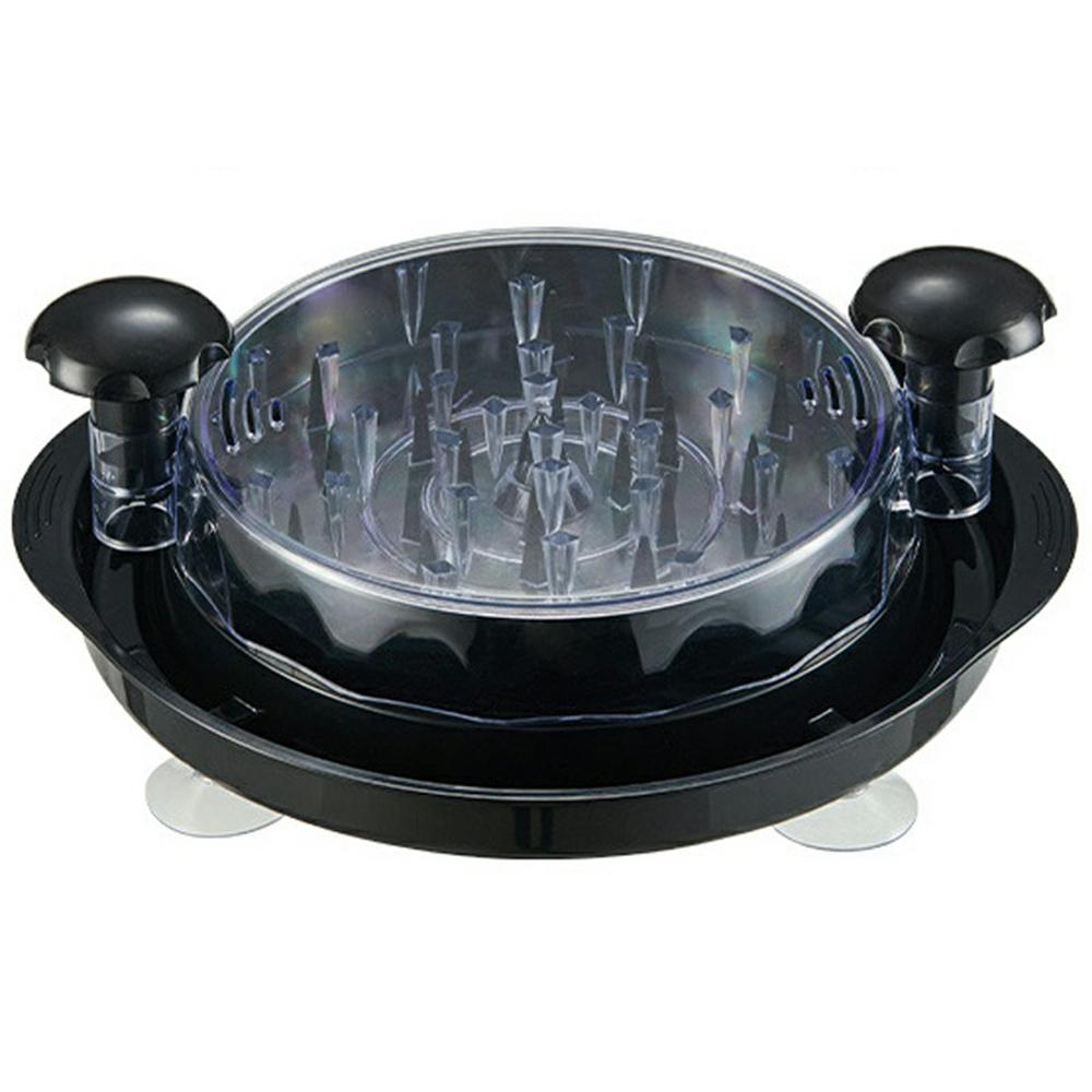 Chicken Breast Salad Shredder Suction Cup Bottom Kitchen Manual Meat Grinder (BPA Free,No FDA) A