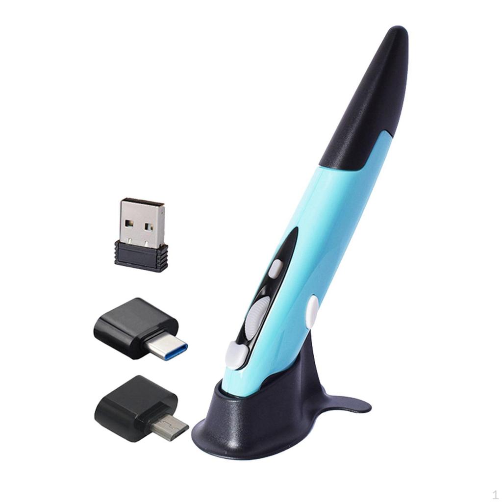 .4, 800 1200 1600 CPI Pen Shaped , Optical Vertical for sMARTphones PC Notebook Laptop