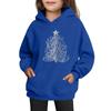 Sweatshirts For Teen Girls Hoodies Long Sleeve Drawstring Pullover Cute Printed Oversized Hoodie Christmas