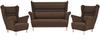 Zoja Wingback Sofa Set, Scandinavian Armchairs,
