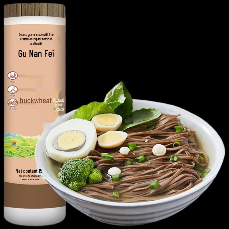 Gu Nan Fei 0-Fat Buckwheat Flavored Dried Noodles