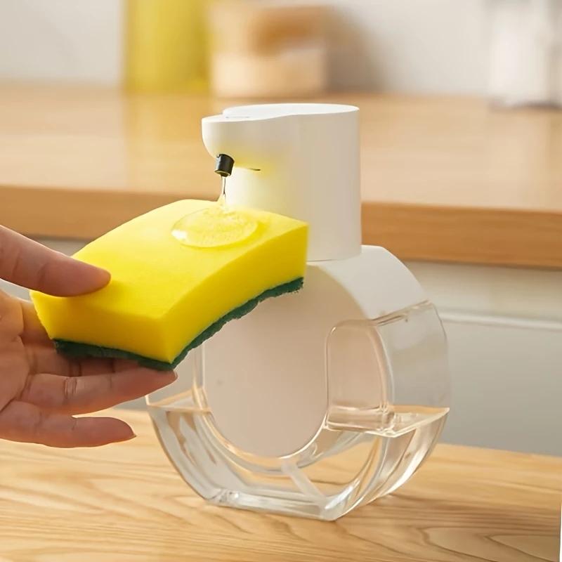 420ML Wall-Mounted 4Levels Adjustable Touchless Automatic Sense Soap Dispenser Intelligent Hand Sanitizer Pump Washing Machine