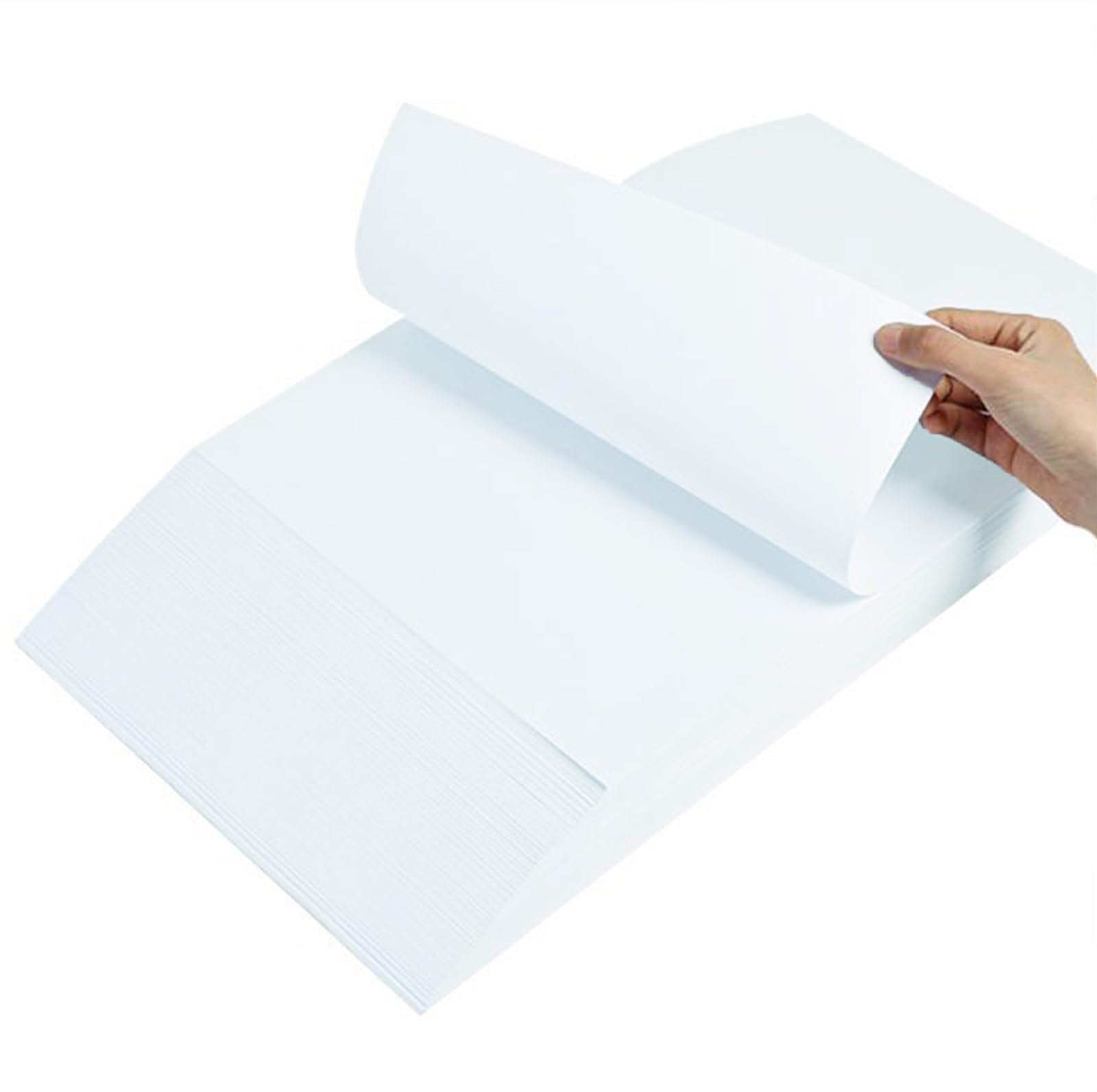 

Silver & Style Peel-Off Paper A4 Sticker Backing Sheet Double-Sided DIY Sticker Book Sheet Large Capacity 100 Sheets Set
