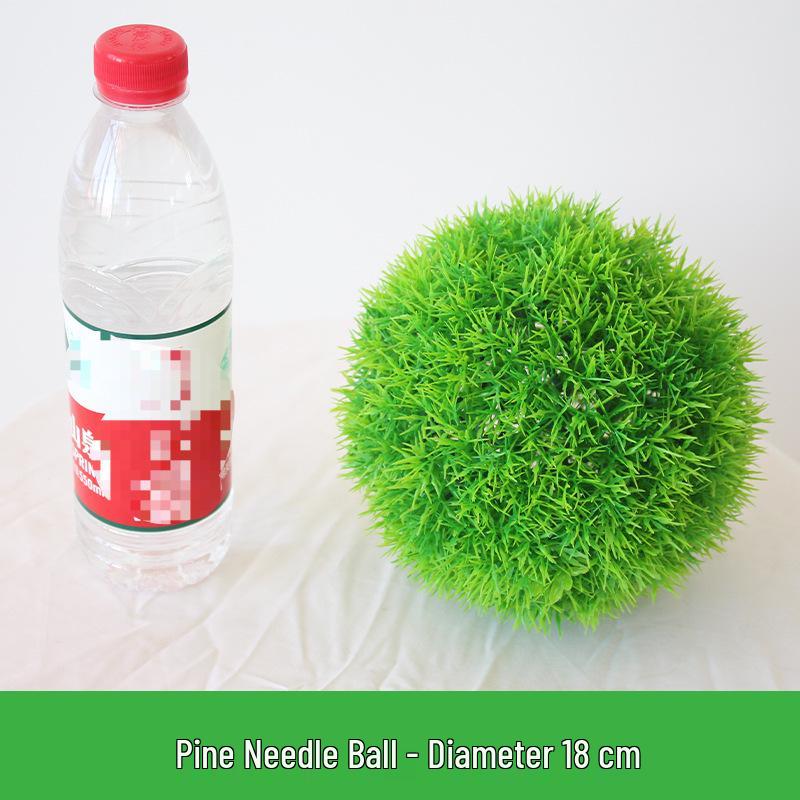 Artificial Greenery & Grass Ball Ceiling Decoration for Visual Merchandising and Store Windows