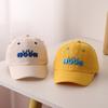 Kids Letter Hat 48-51cm 1-3 Years Baby Baseball Cap Summer Sun Hat Boy Girl Snapback Caps Preschool Outdoor UV Protection