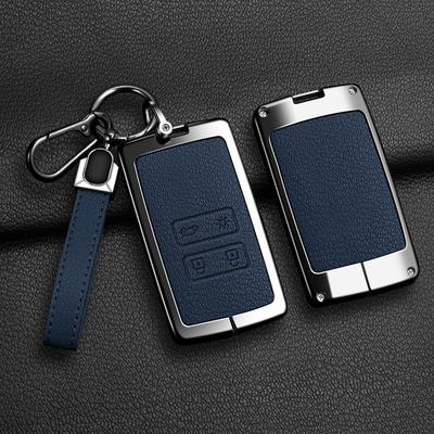 Zinc Alloy Car Key Case Full Cover For Renault Koleos Kadjar Megane Talisman Captur Espace Clio 2016-2019 4 Button Accessories