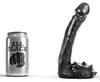 Gode AB26 Dink All Black 19 X 3.5cm - All Black - Black Dildos