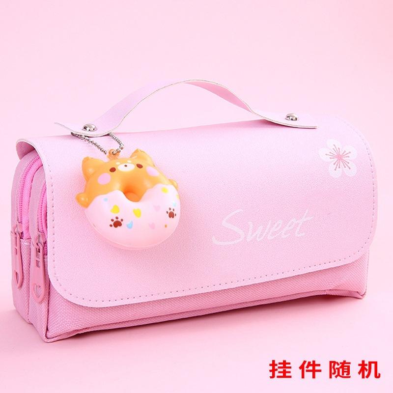 Pencil case Pencil case Pencil case Cute student Multifunctional large capacity Men and women