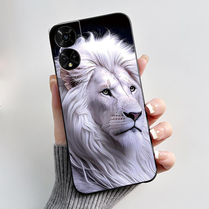 For TCL 50 5G / 50 SE Case Cute Rabbit Soft Black Silicone Back Cover For TCL 50SE Phone Cases TCL50 XE NxtPaper 5G Etui Fundas