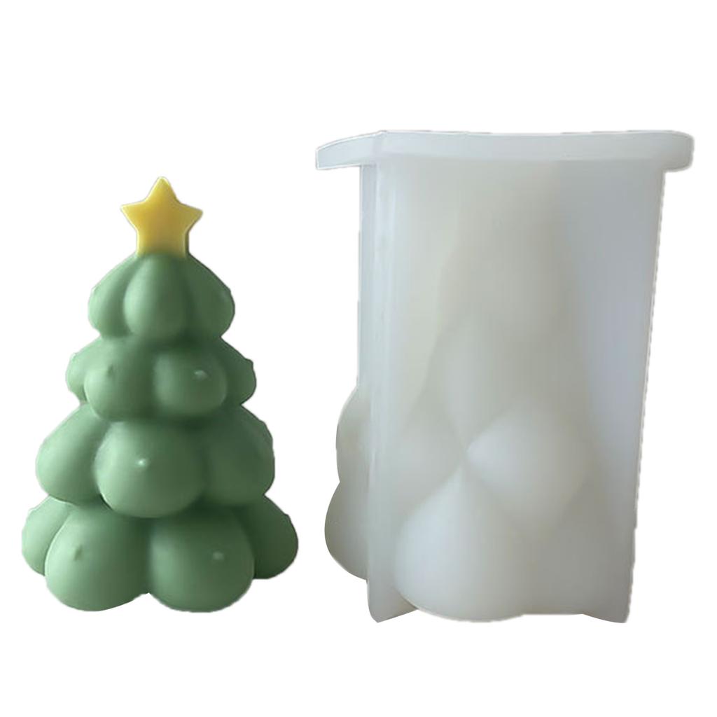 Bezobličejový Starý Muž Sněhulák Svíčka Silikonová Forma DIY Vánoční Stromek Ručně Vyráběné Ozdoby Kapající Sádrová Dekorace Forma