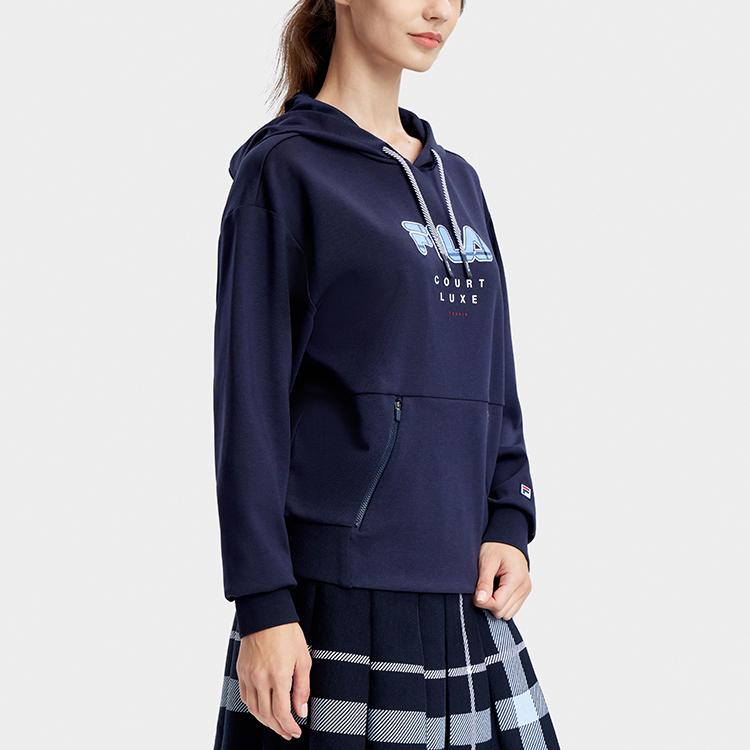 New FILA Sweatshirts Women's Legend Blue A11W333206F-NV