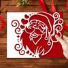 Santa Embossing Die Cuts Christmas Theme Cutting Dies for Gift Card Making X3UC