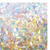 45x200cm Decorative Window Privacy Film 3D Rainbow Window Film Static Cling Window Sticker