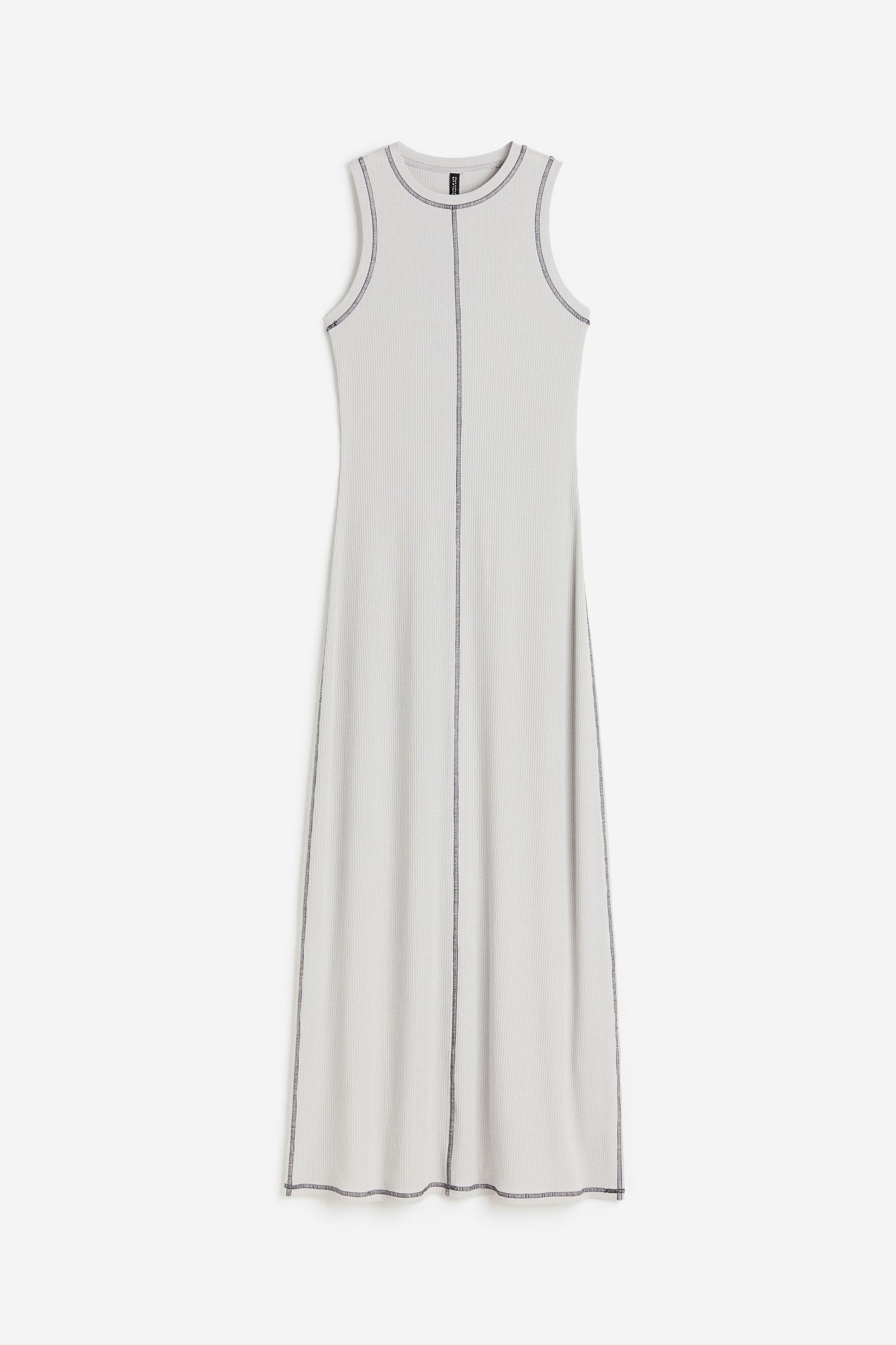 

Облегающее платье в рубчик