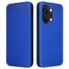 For OnePlus Nord 3 5G/Ace 2V Carbon Fiber Texture Leather Stand Phone Case Card Holder Phone Cover