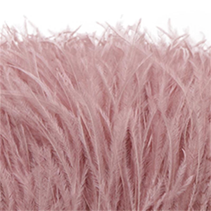 Feather1 Bundle Piume di Struzzo Naturali Filo Colorato 10-15/15-18CM Piumaggio Soffice Per Abiti Borsa Decorazione Artigianato Cucito