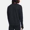 Under Armour Qualifier Fleece Warm Crew Neck Long Sleeve T-Shirt Men Tops Black 1379304-001