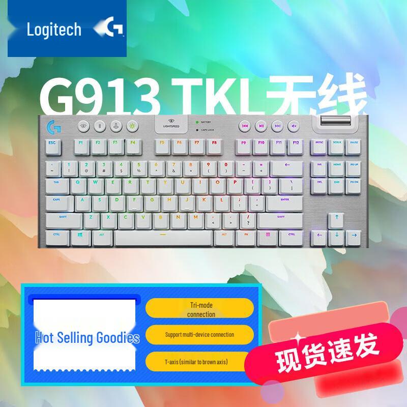 

Logitech G913 TKL Wireless Mechanical Gaming Keyboard