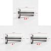 Premium Quality 4.5" Round Tip Removable Adjustable Silencer Exhaust Catback System