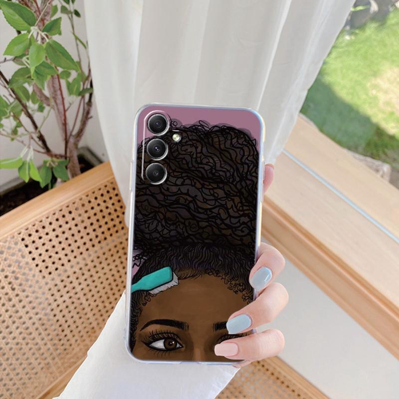 

Мягкий прозрачный силиконовый чехол Cool Girl для Xiaomi Redmi Note 13 Pro 13C Poco Samsung A35 A55 M35 S24 Huawei Honor iPhone Camera Защитный противоударный чехол Samsung Galaxy S20 FE