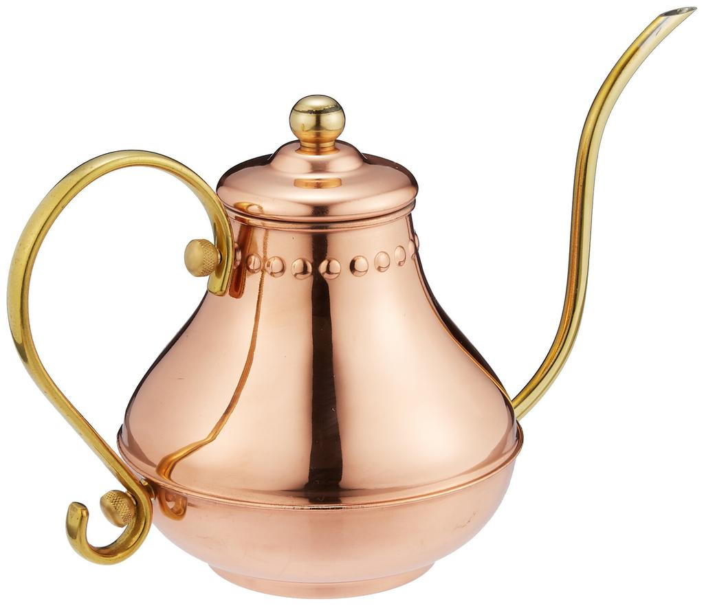 TMG Supply Aladdin Coffee PKC48 Server, 5-Serve, 900cc, Copper, Japan,