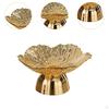 Decorative Pedestal Bowl Dish Holder Dessert Display Stand Decor Fruit Basket Serving Tray for