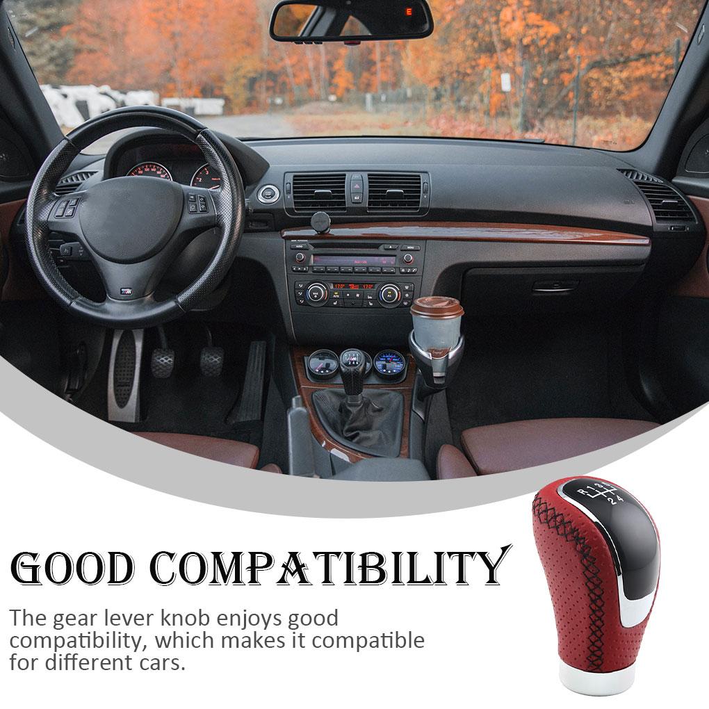 5 Speed Gear Lever Knob Auto Accessories Modified Part Shifter Head