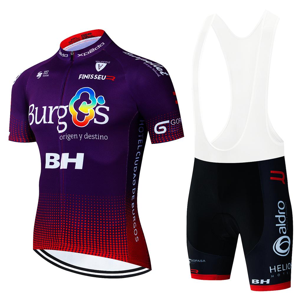 2025 Vară Nou Set Tricou Ciclism BH Haine Ciclism Uniformă MTB Pantaloni Scurți cu Bretele pentru Călărie Haine Ciclism Maillot Ciclismo Hombre