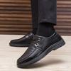 Casual Leather Shoes 22 Spring and Autumn Dress Leather Shoes Casual Soft-soled Leather Shoes