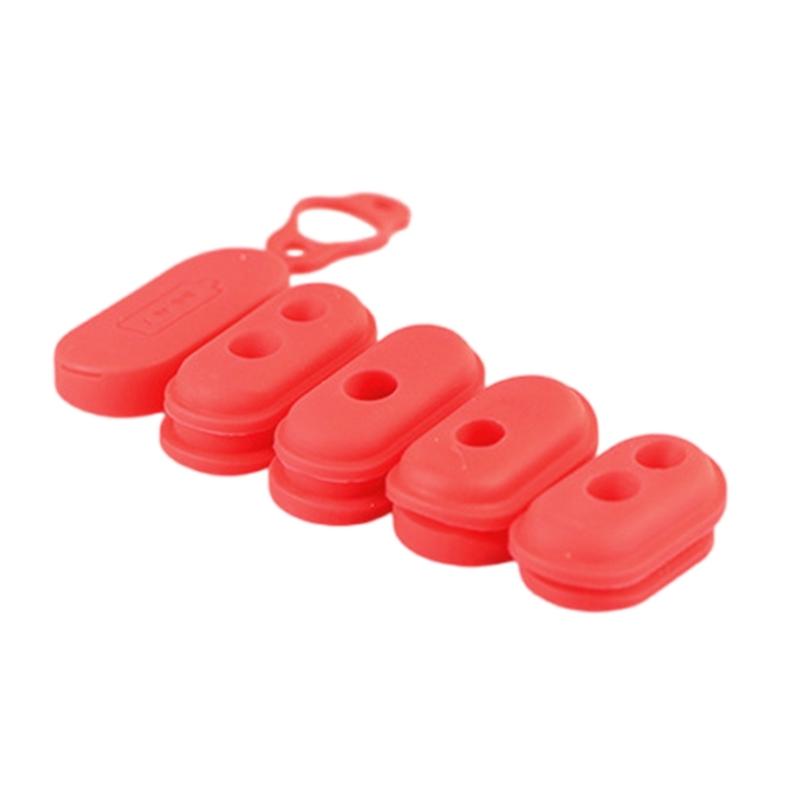 

Electric Scooter Charging Port Dust Plugs, Charging Port Cover for Electric Scooter Charging Interfaces Port Protectors 1 ярко-красный