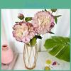 Artificial Peony Flower Wedding Hotel Restaurant Desktop Decoration Ornament