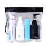 2Pcs 20x20cm Security Liquids Bag Sealed Washing Bag Portable Storage Bag  Airport