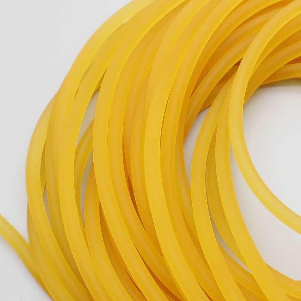 2025 2/2.2mm Fishing Elastic Band Solid Rubber 10m Tied Line Rope Strapping Tennis Lost rope Band Rope