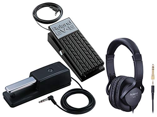 

Roland Damper Pedal Expression Pedal Monitor Headphones Set - DP-10 + EV-5 + RH-5
