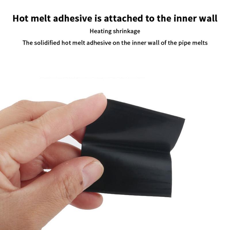 1Pc1M Heat Shrink Tubing Sealing Waterproofing Anticorrosion Protection And For Wearresistant And Leak Proof Multistrand Harnes