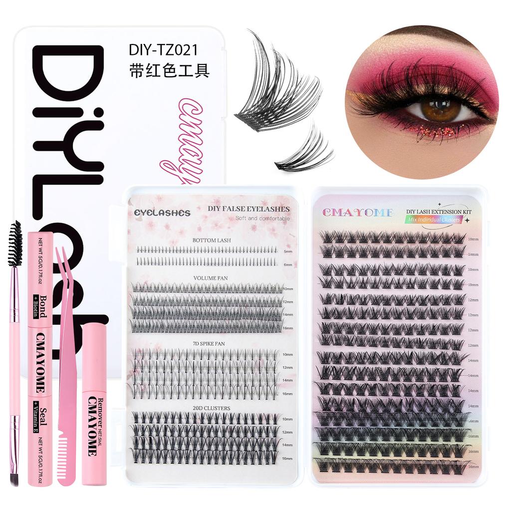 Diy Single Tuft Eyelash Book False Eyelashes Natural Thick C Song Segmented Grafting Eyelashes