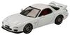 Mazda SPIRIT R TYPE A with Engine Display Pure White 1/64 RX-7 (FD3S) Model,